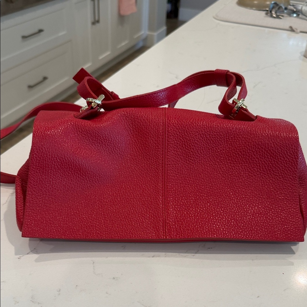 Chic Red Shoulder Bag